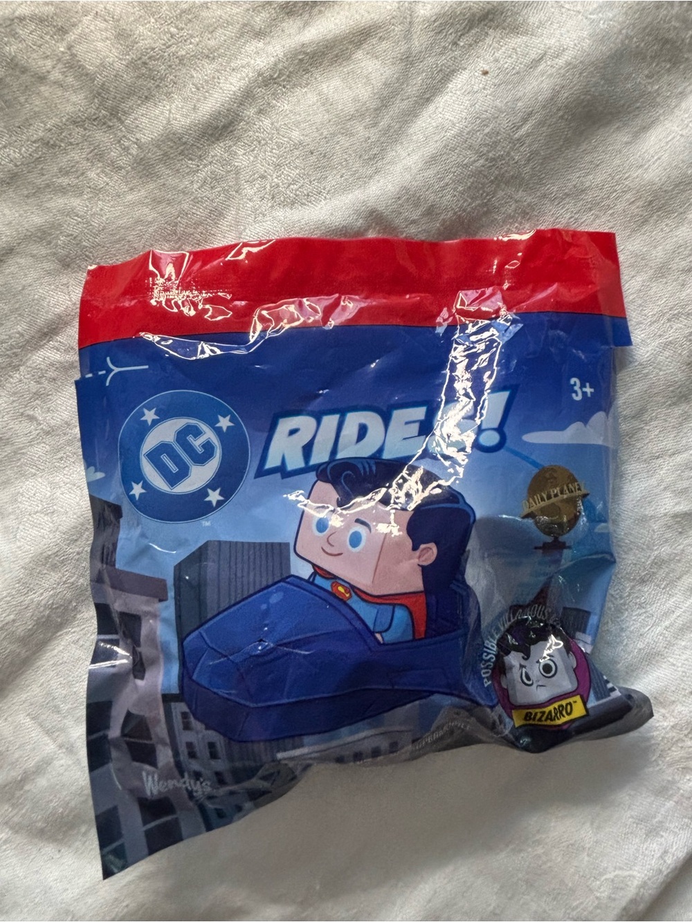 DC Ride! Superman Blue Collectible Kids Toy